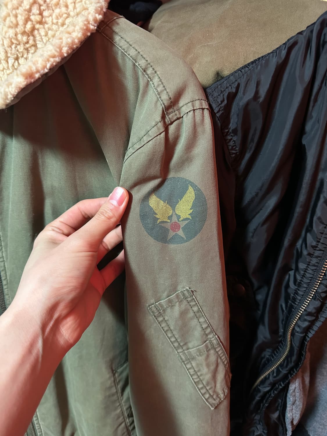 알파인더스트리 빈티지 항공 자켓 상품이미지3