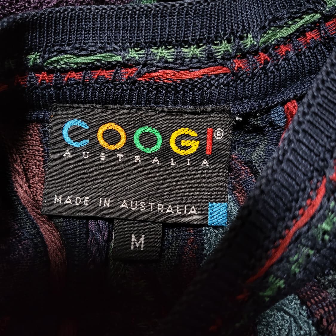 (m) 쿠지 coogi 니트 스웨터  케이블 니트 상품이미지5