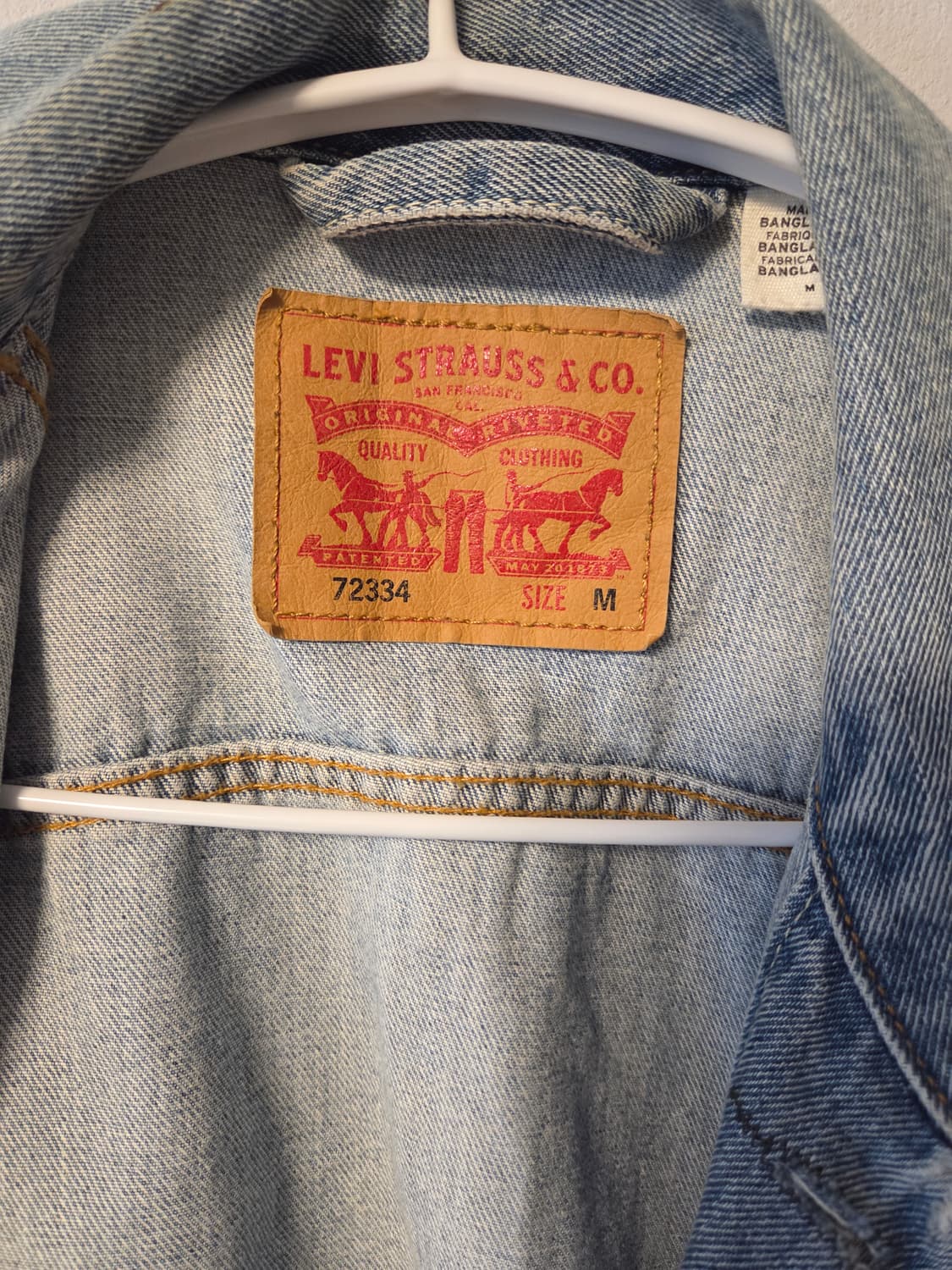 리바이스 데님 자켓 상품이미지3