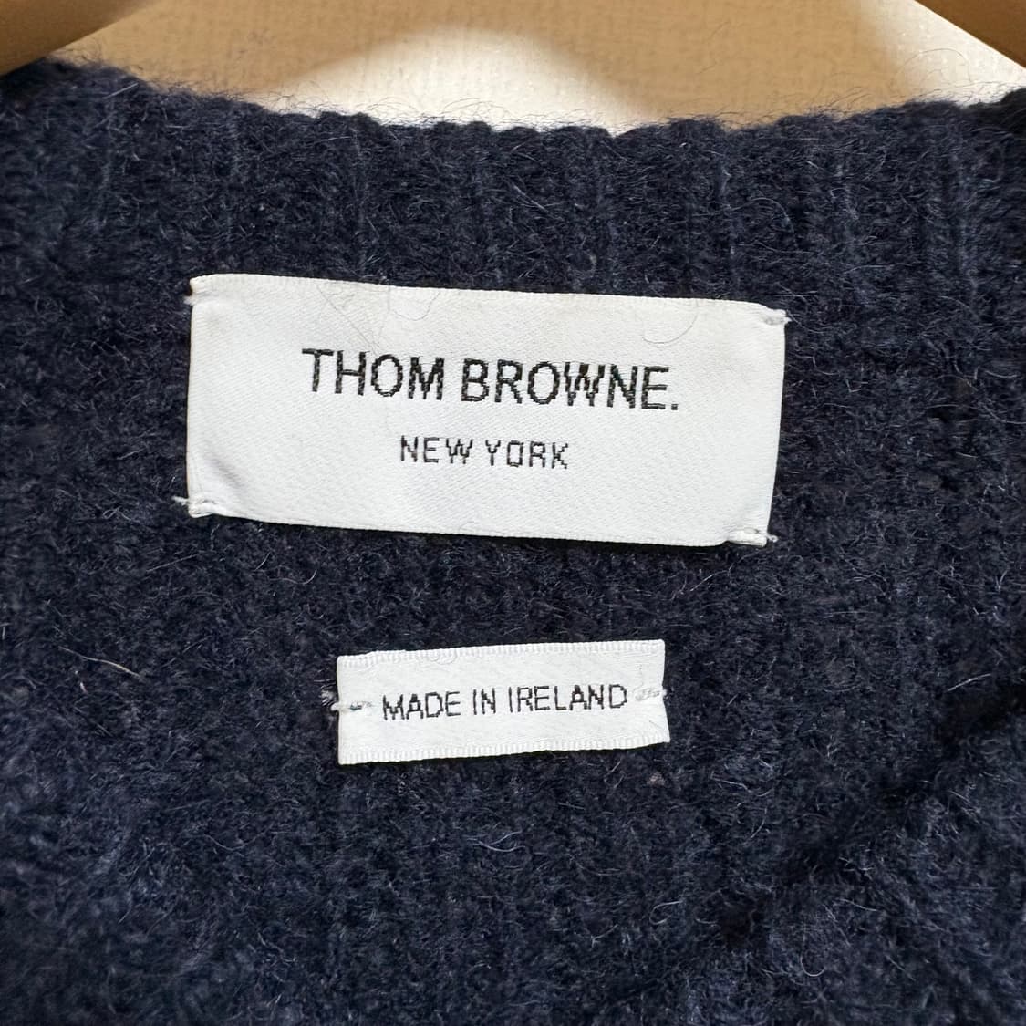 [3/새상품급] 톰브라운 아란 케이블 니트 상품이미지2