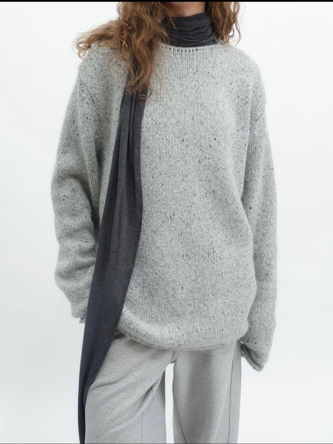 REPOS Mohair Crew Neck Knit 리포 스 모헤어 니트 상품이미지3