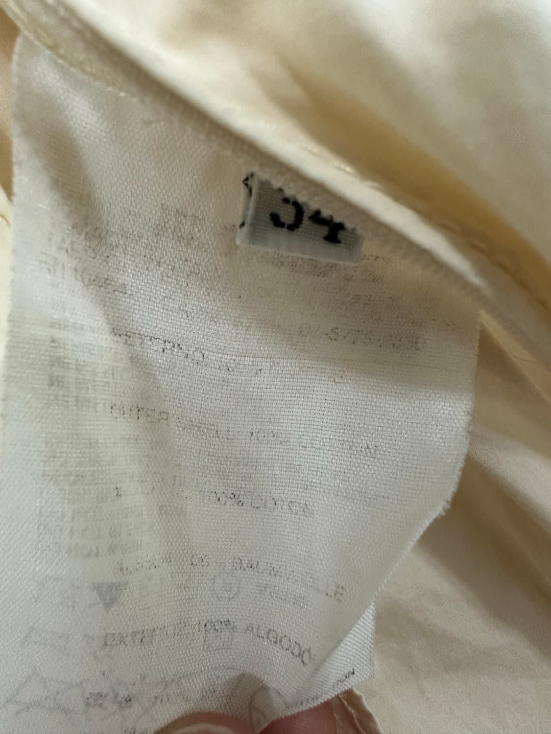 질샌더 빈티지 바스락 원피스  상품이미지8