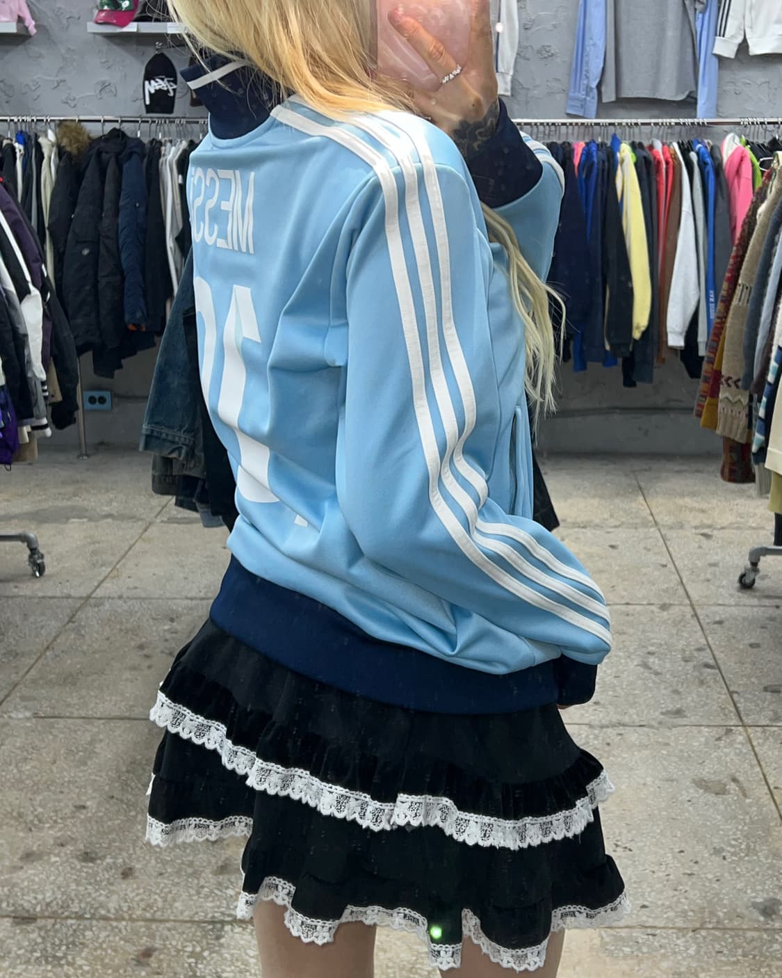 착샷O 아디다스 아르헨티나 메시 져지 95 상품이미지8