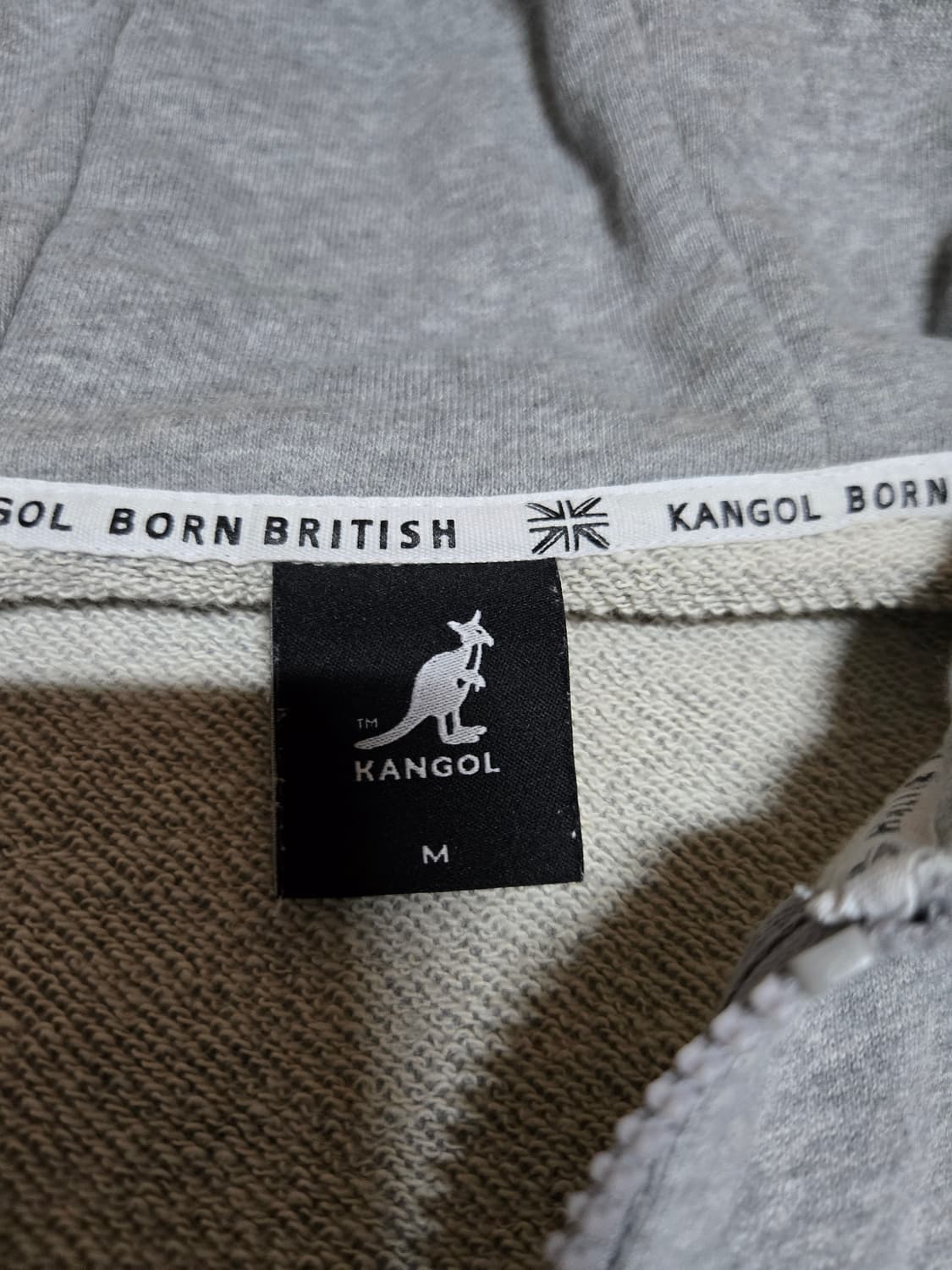 캉골 멜란지그레이 후드 집업 상품이미지8