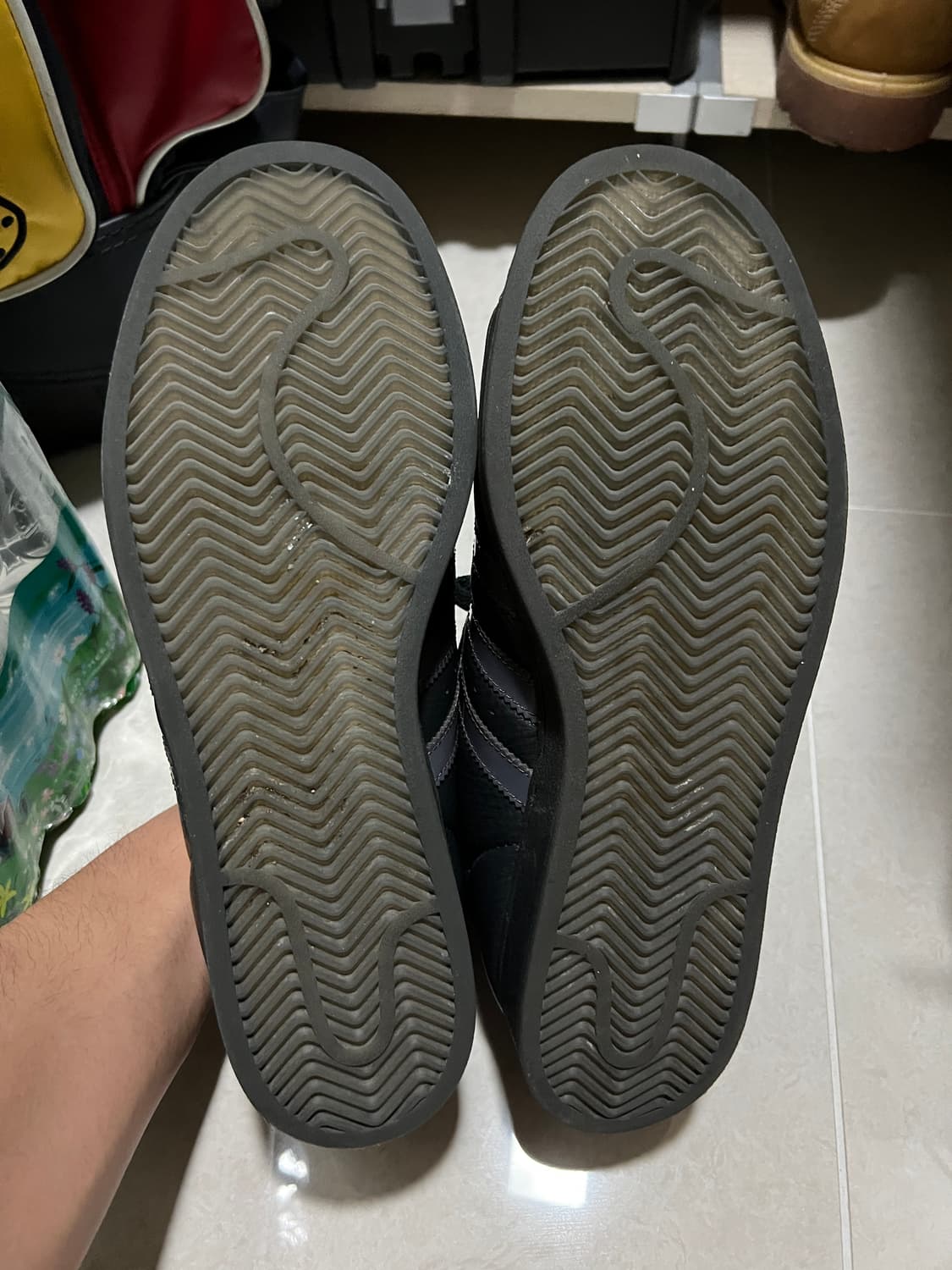 [280] 아디다스 X 다임 슈퍼스타 ADV 카본 그레이 파이브 상품이미지5