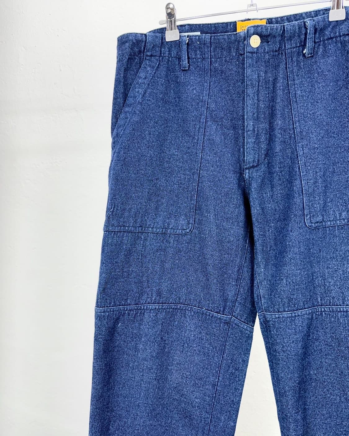 오리지널 마드라스 진청 디테일드 프렌치 데님 팬츠 상품이미지2