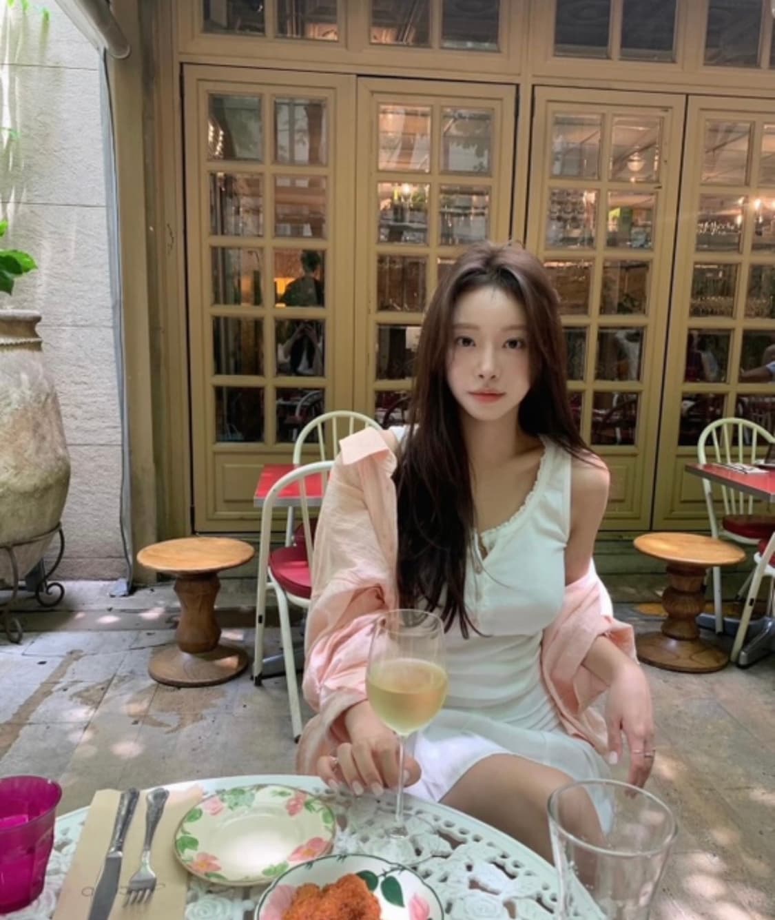 더위시 리즈 (leeds) Bonnie button sleeveless  상품이미지1