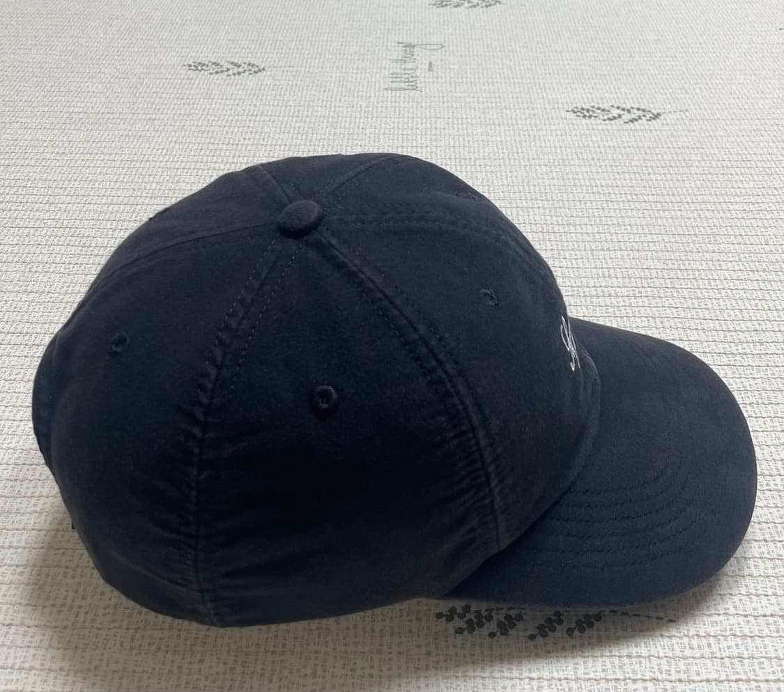 24ss 슈프림 라이트웨이트 몰스킨 6-패널 블랙 상품이미지3