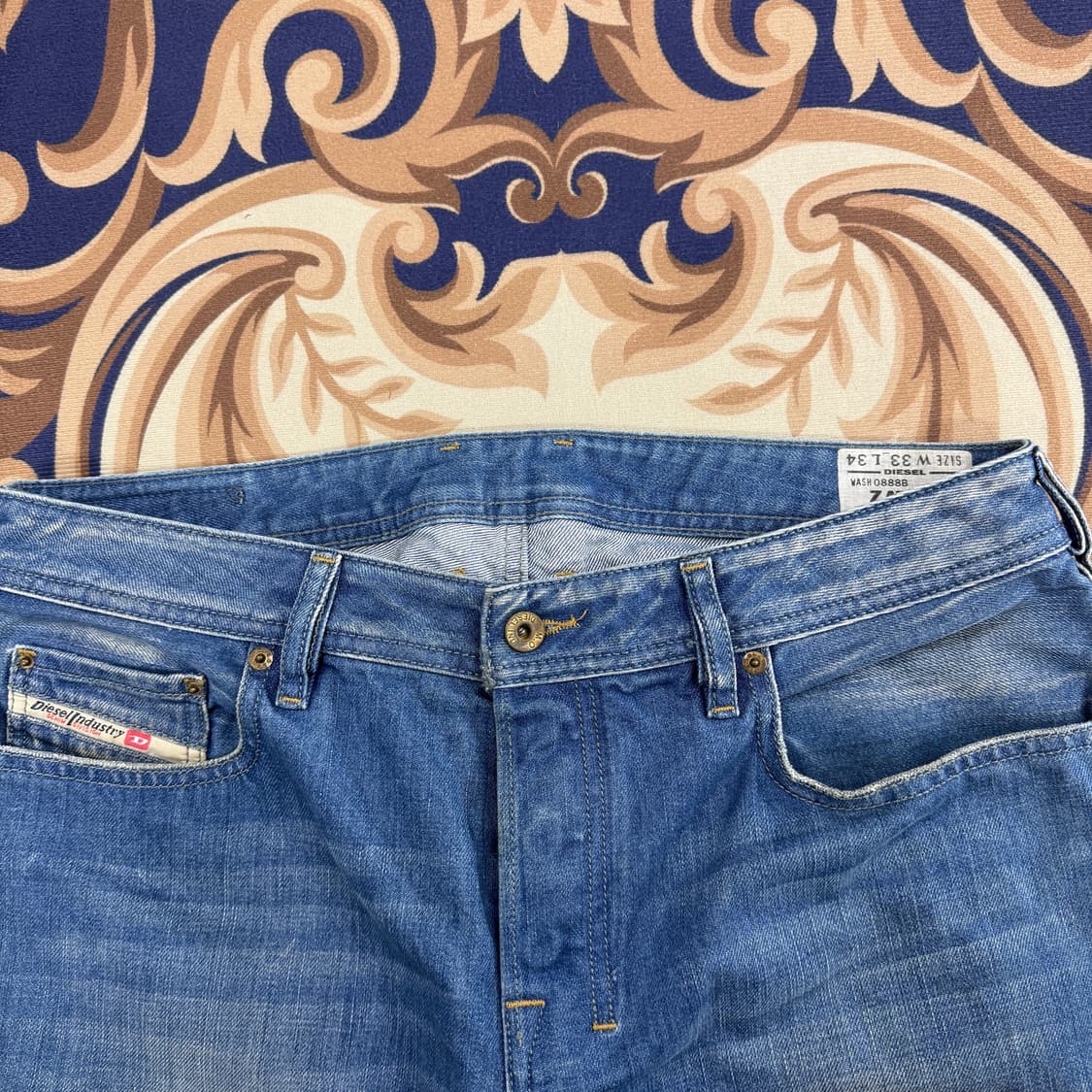 (33)디젤 Diesel 자티니 워싱 데님팬츠 상품이미지2