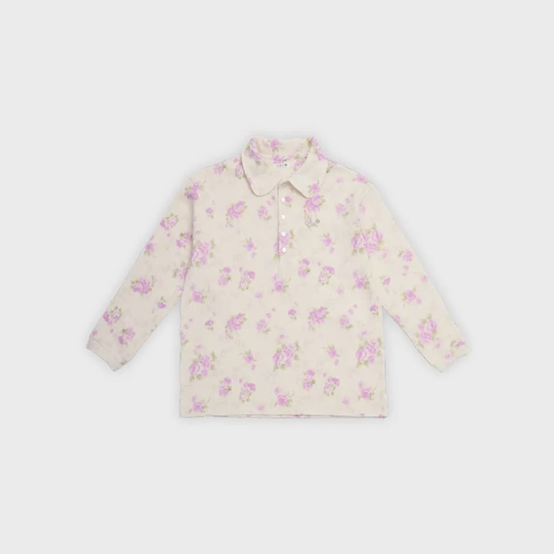 Tulip Collar Oversized Shirts Grandmas R 상품이미지2