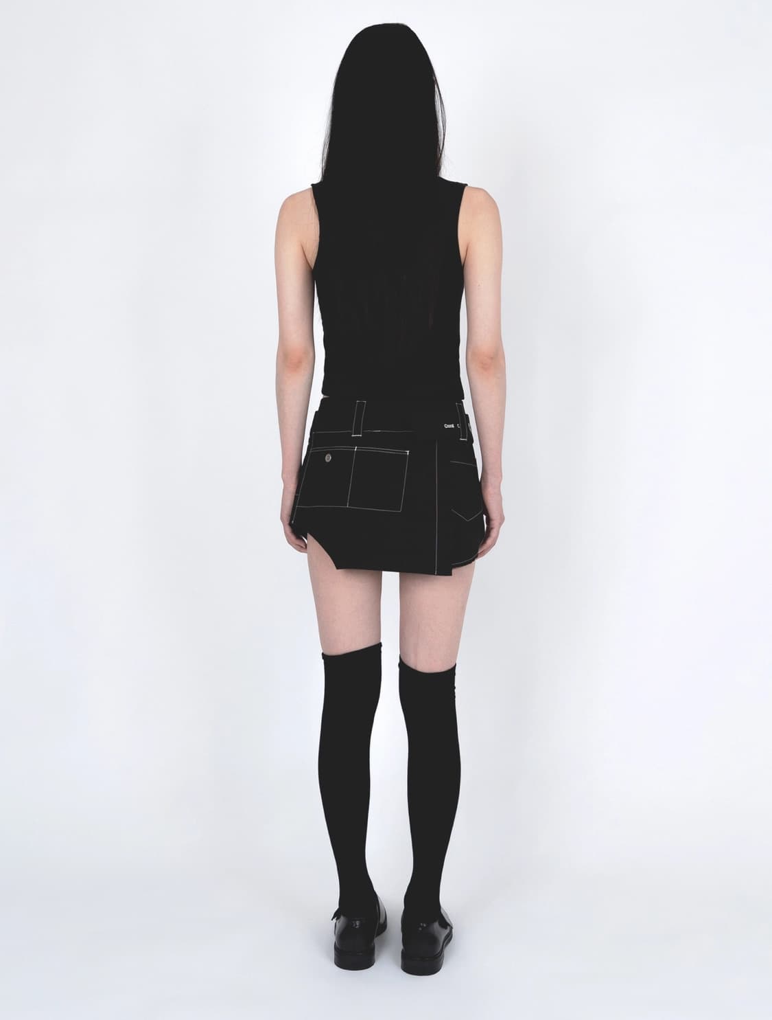 shirt detail skirt 상품이미지2