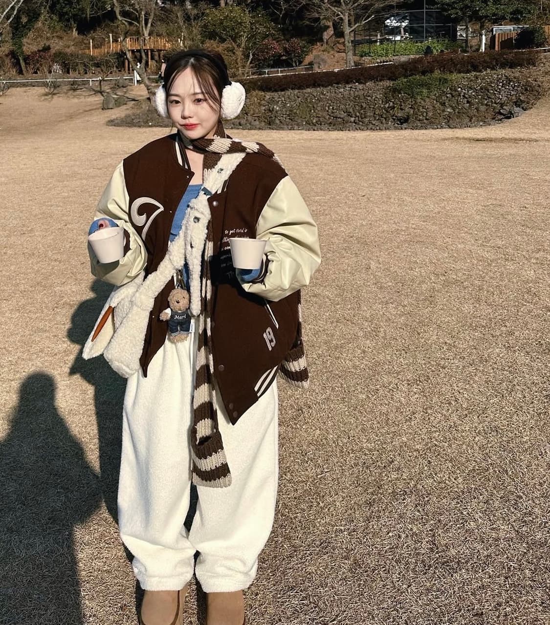 홍영기 키시닝 플리스 양털 뽀글이 조거 팬츠 상품이미지5