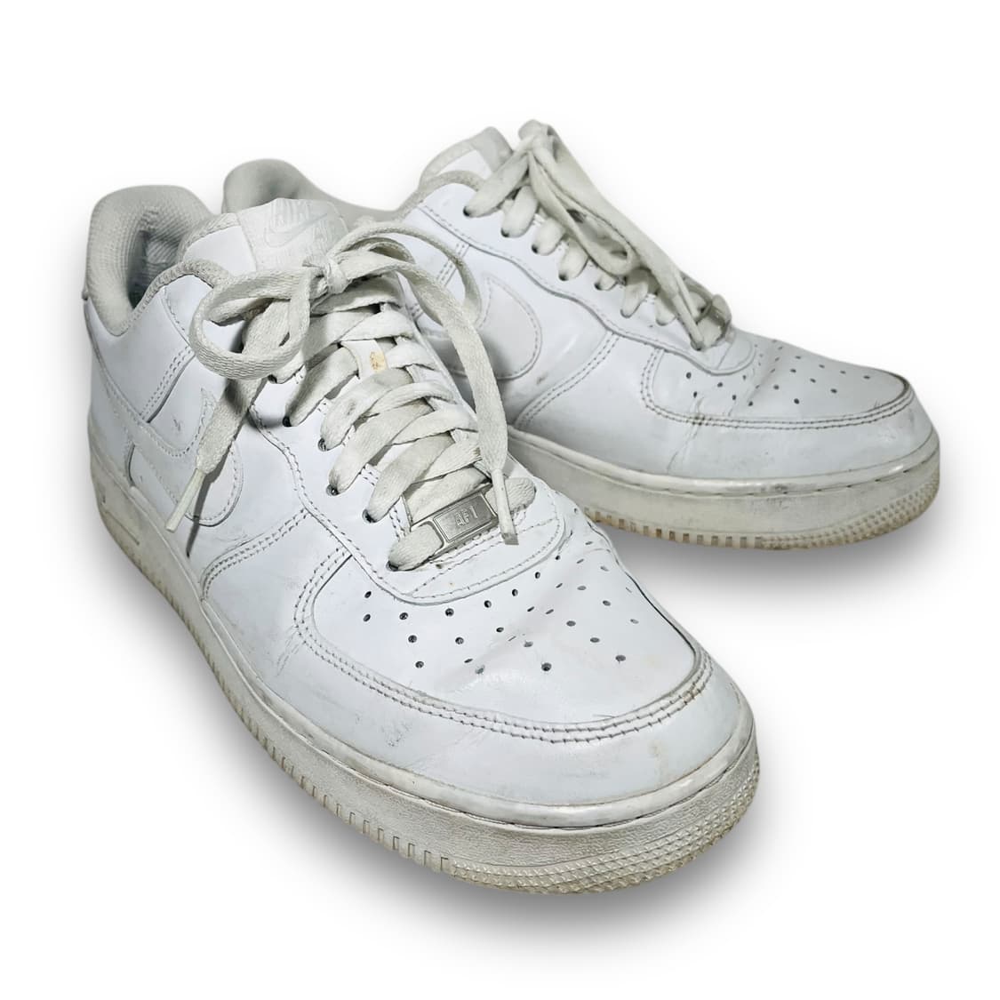 나이키 에어포스 1 로우 화이트 슈즈 (275) 상품이미지4