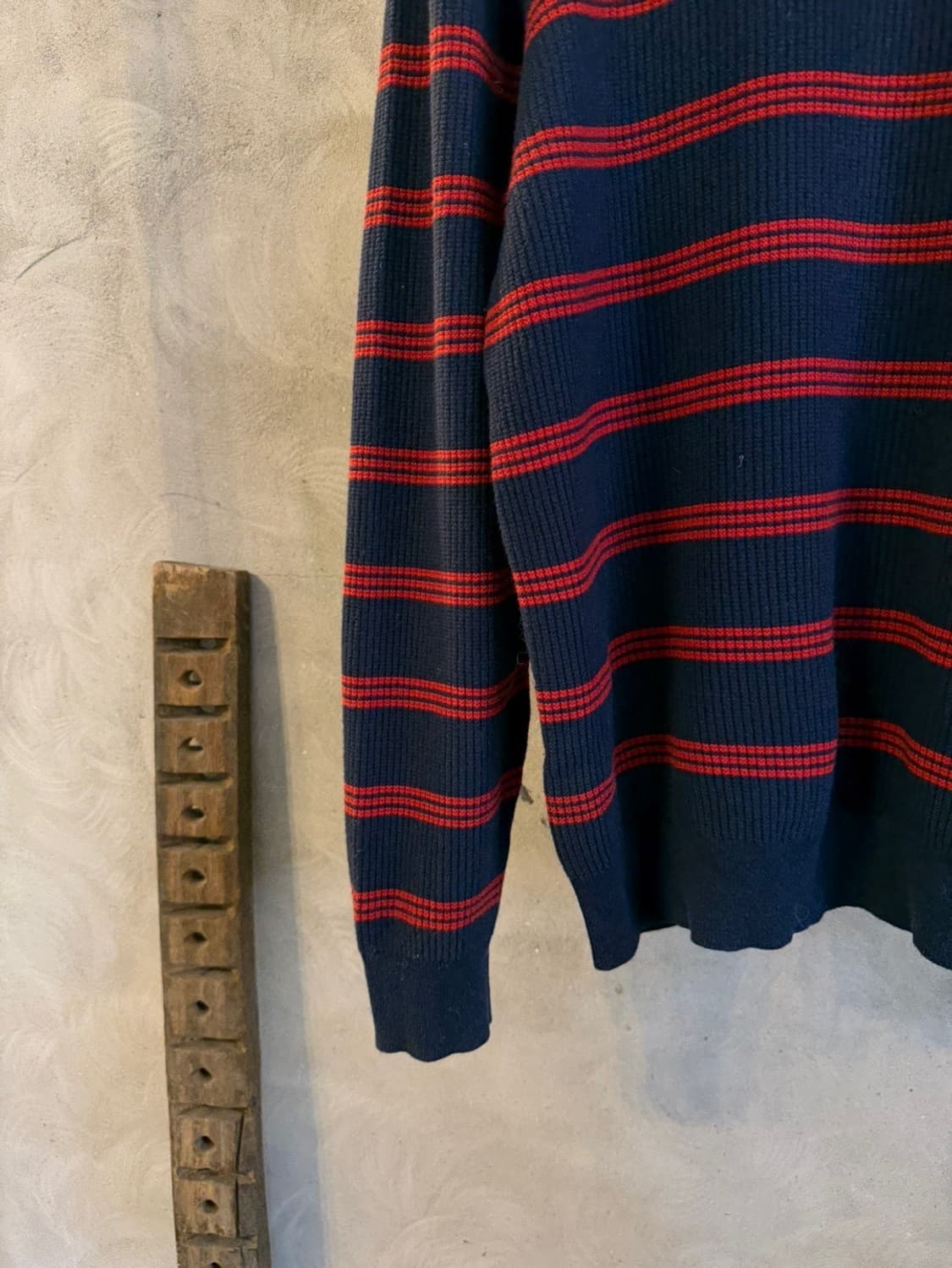 라코스테 스트라이프 니트 100 상품이미지5