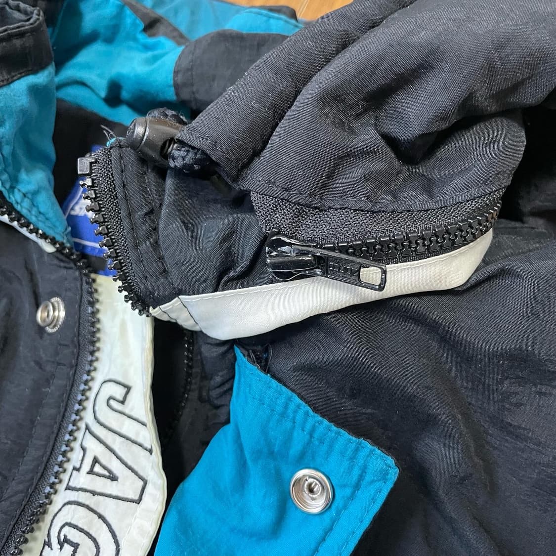 90s 스타터 NFL 잭슨빌재규어스 올드스쿨자켓 3XL 상품이미지6