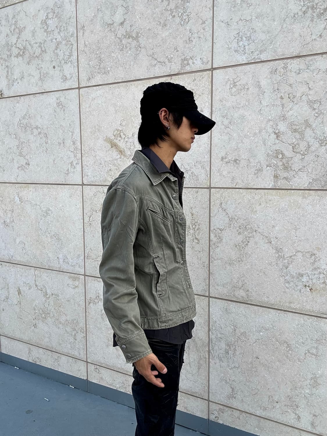 “Villand” Double Side Pocket Detail Khak 상품이미지5