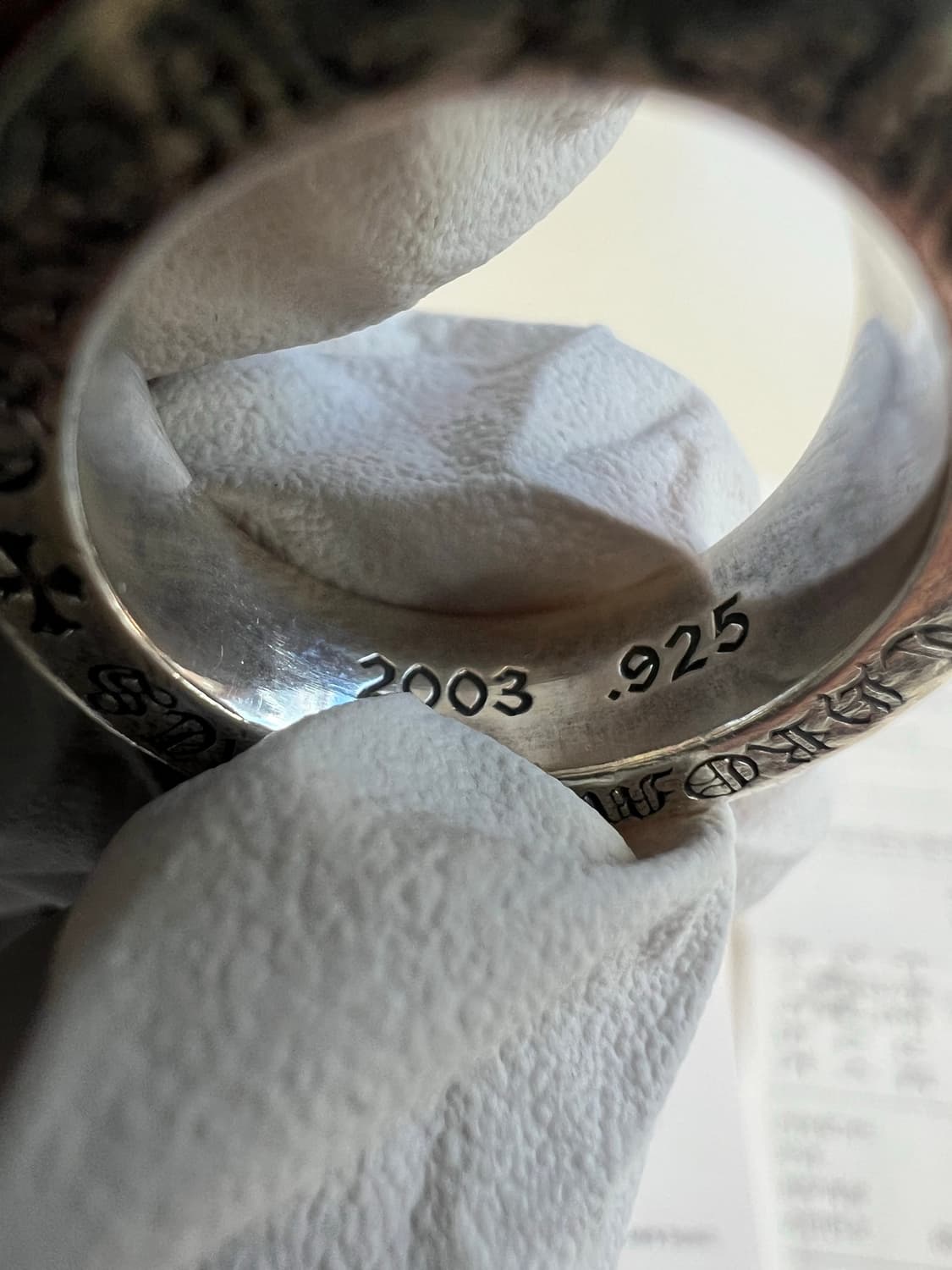 [us5.5] 크롬하츠 퍽유링 상품이미지6