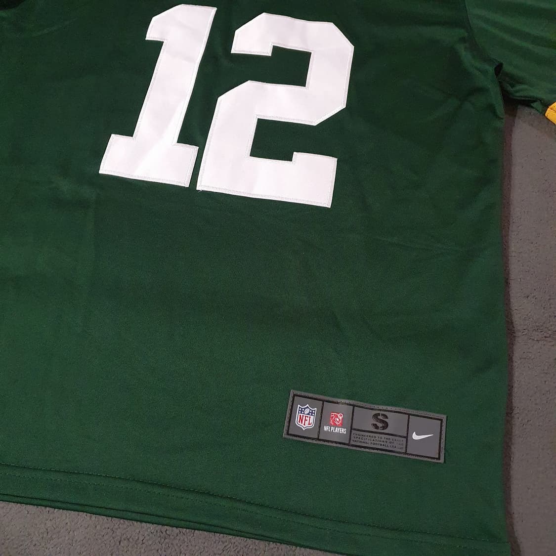 나이키 NFL 그린베이파커스 애런로저스 풋볼 져지 S 상품이미지5