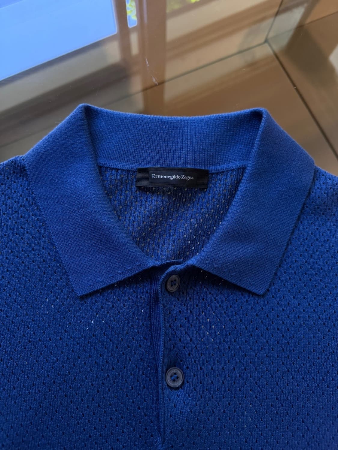 에르메네질도 제냐 코튼 실크 pk 셔츠 105 상품이미지7