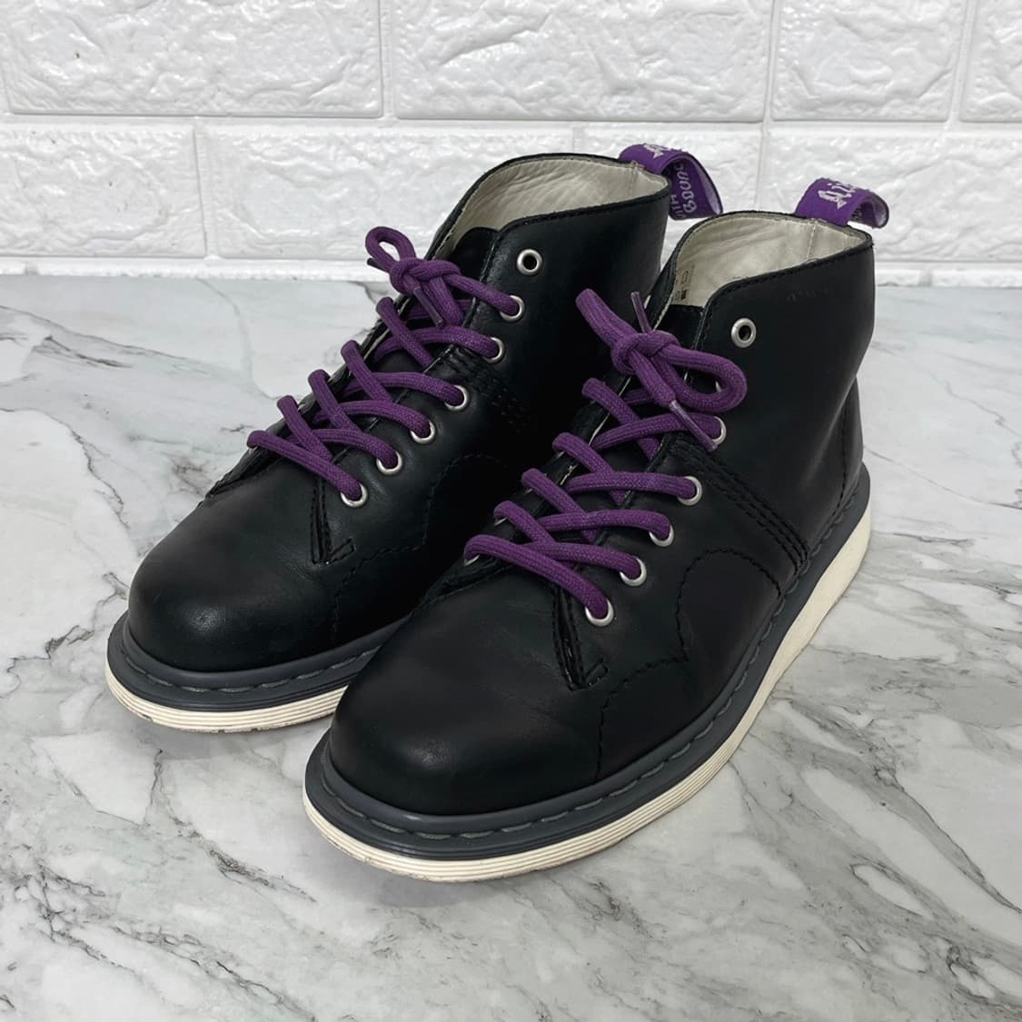 닥터마틴 필립 하이탑 스니커즈 블랙 260 UK7 상품이미지1