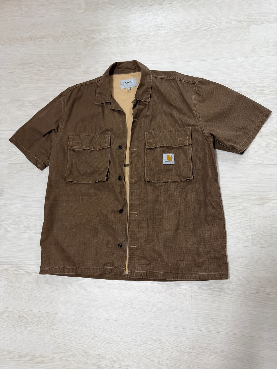 칼하트 WYNTON SHIRT L size 판매합니다 상품이미지1