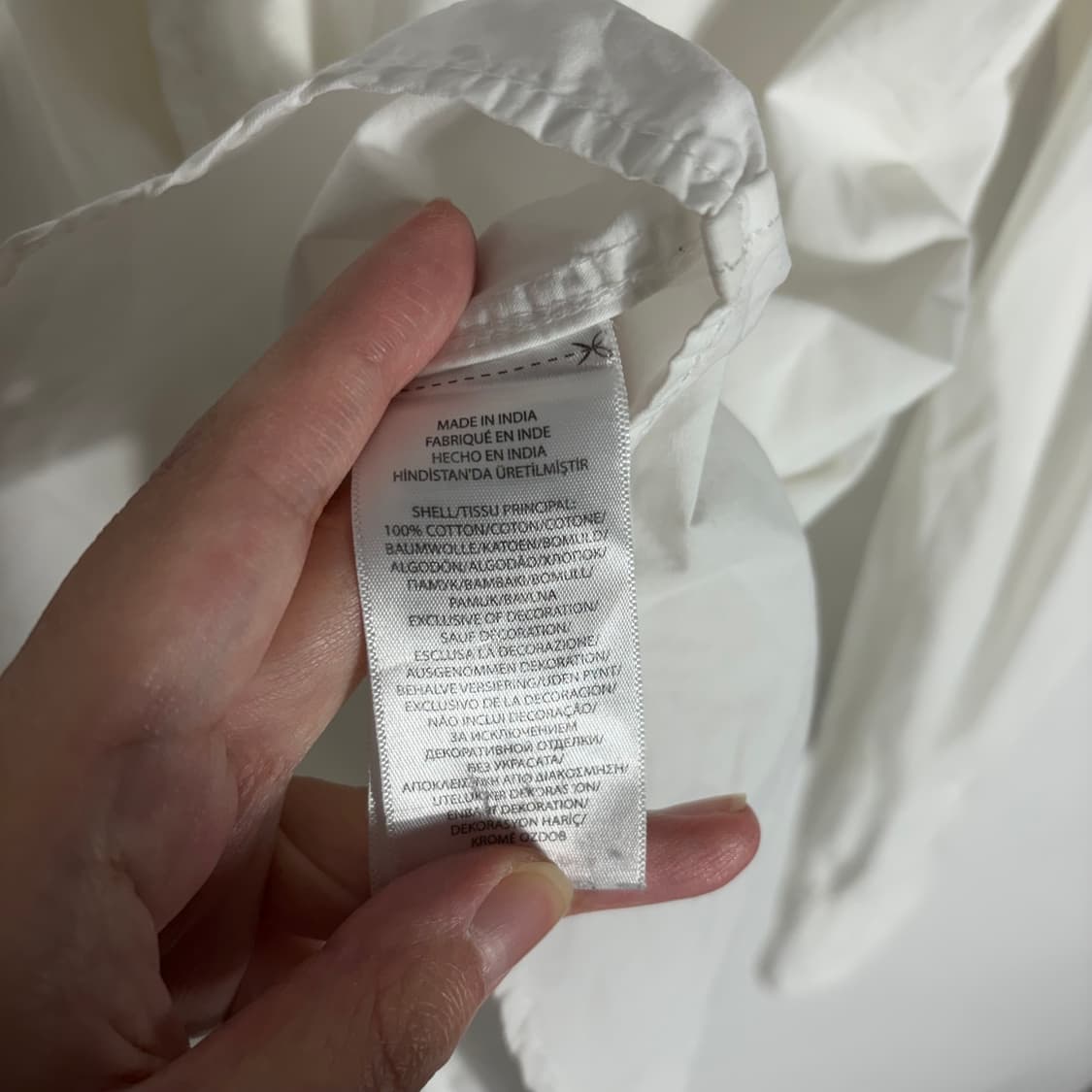 폴로 랄프로렌 화이트 셔츠(XL) 상품이미지6