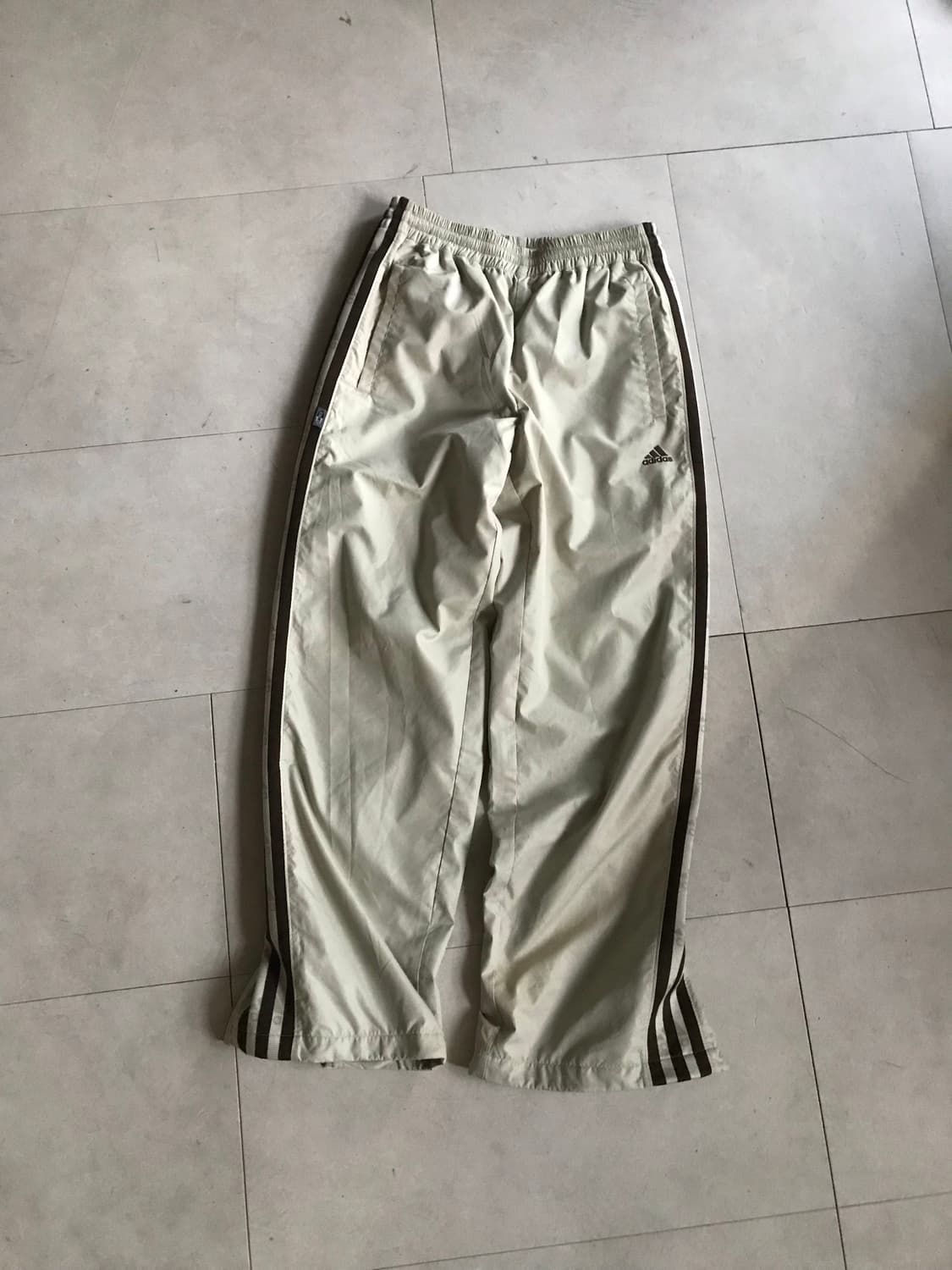 아디다스 베이지 브라운 트레이닝 팬츠 상품이미지6