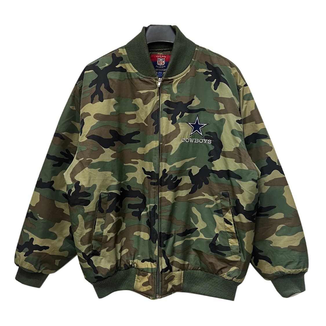 리복 NFL 댈러스 카우보이 카모 밀리터리 점퍼 자켓 L~XL 상품이미지2