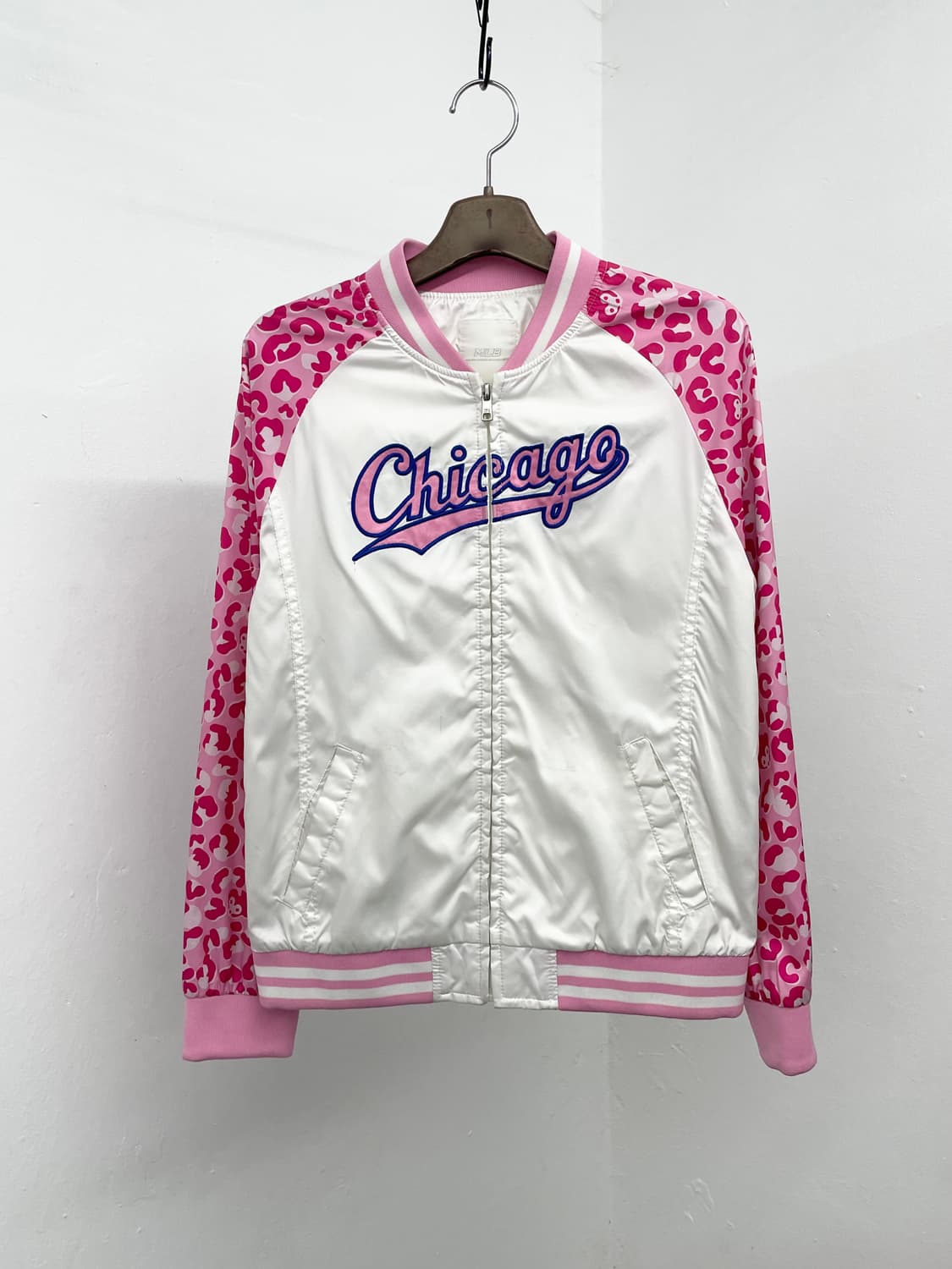 MLB 시카고 갸루 핑크 레오파드 스카잔 상품이미지1