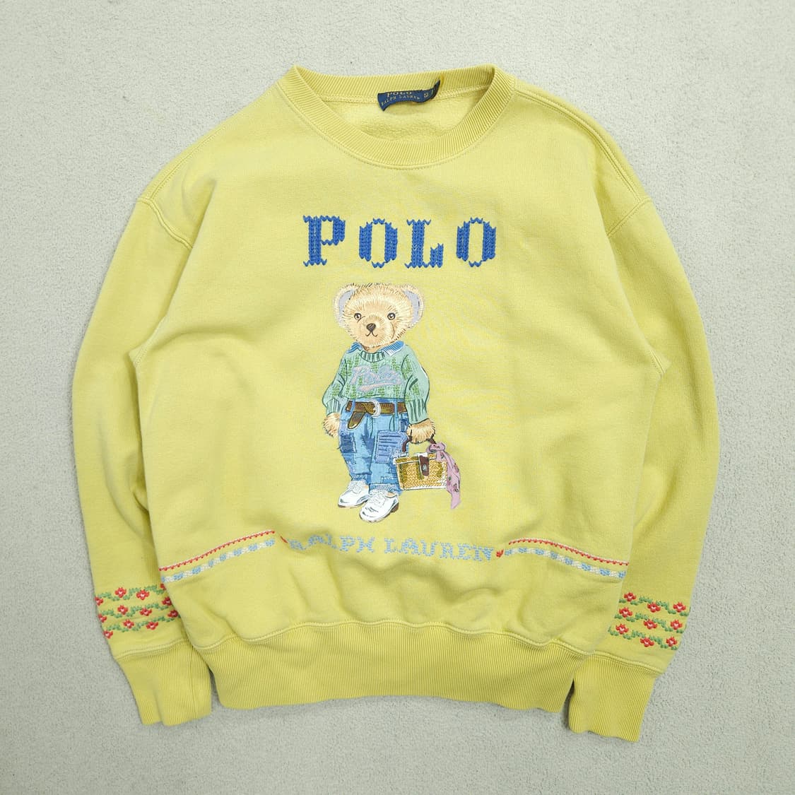 폴로 랄프 로렌 폴로 베어 맨투맨 XS 상품이미지3