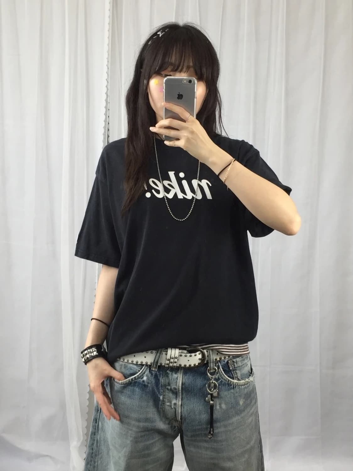Nike Black Logo Patch Tee 상품이미지3