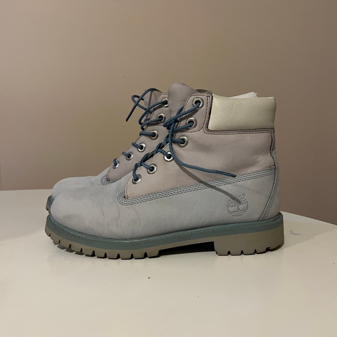 팀버랜드 6인치 프리미엄 워터프루프 하늘색 상품이미지2