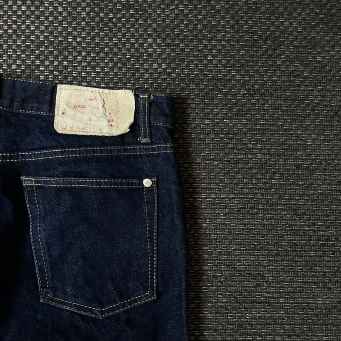(32) 모드나인 인디고서울 진청 생지 데님 팬츠 상품이미지7