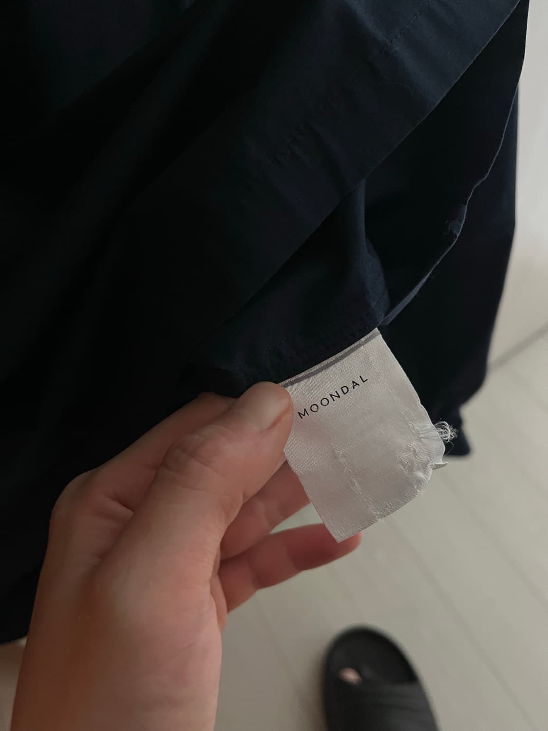 문달 가니 블라우스 딥네이비 상품이미지7