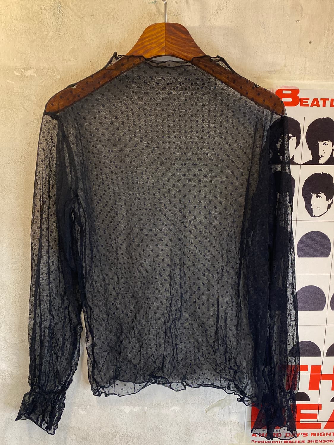 시스루 레이어드 셔츠 상품이미지1