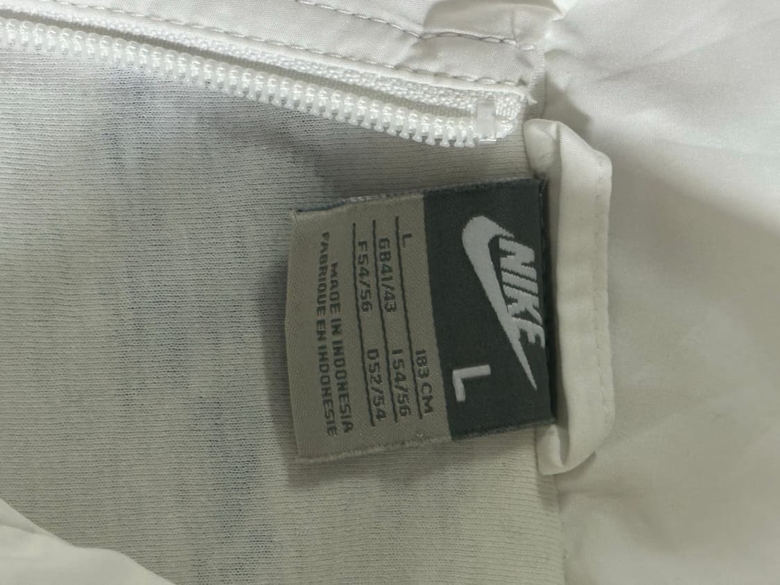 00s Nike 아카이브 코르테즈 화이트 윈드브레이커 상품이미지4