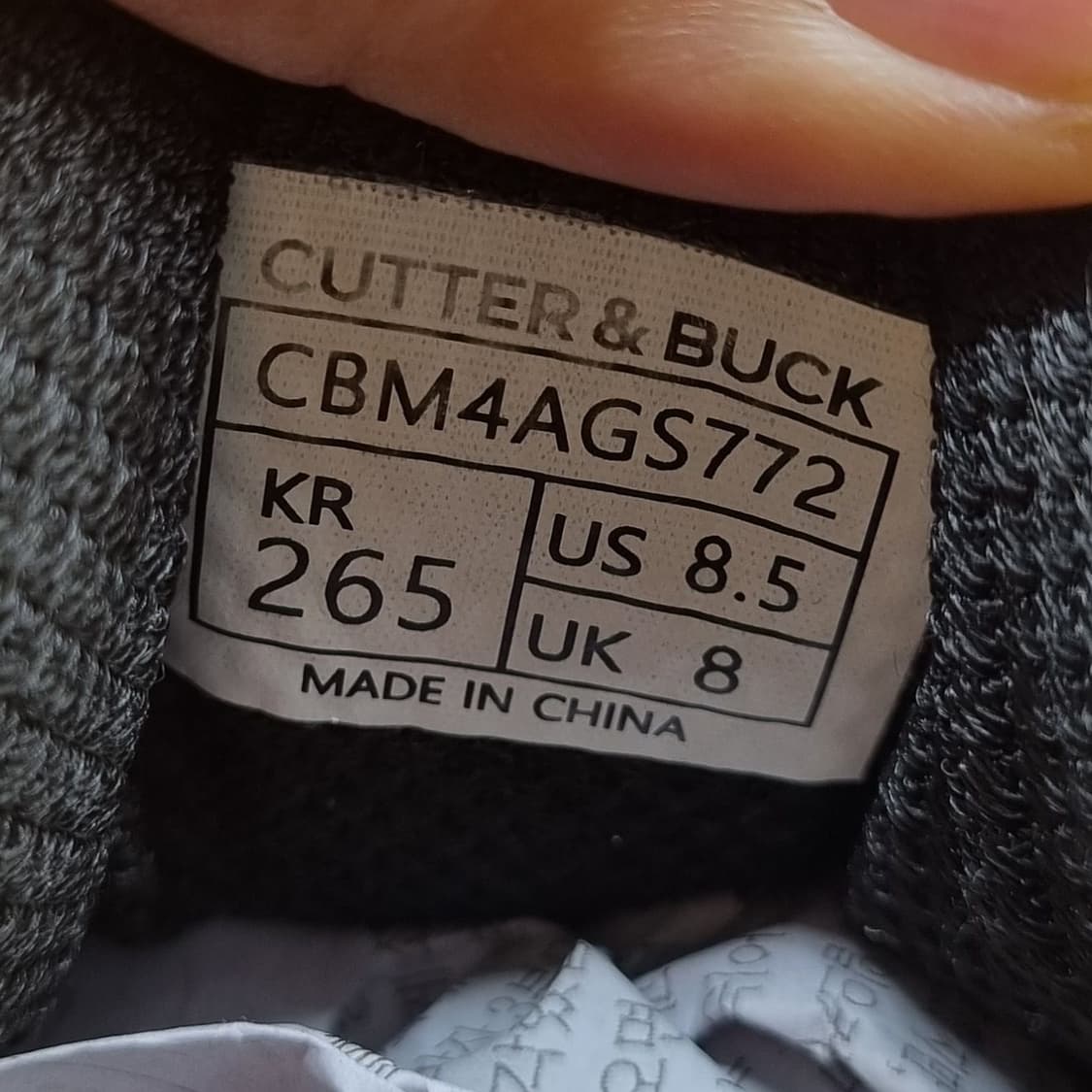 커터앤벅 스파이크리스 보아 골프화265. 상품이미지6