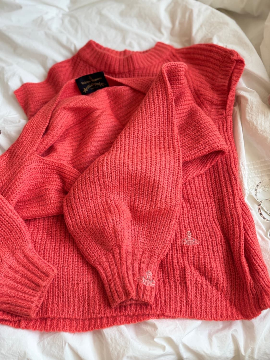 비비안 웨스트우드 세트(볼레로+반팔 니트) 상품이미지2