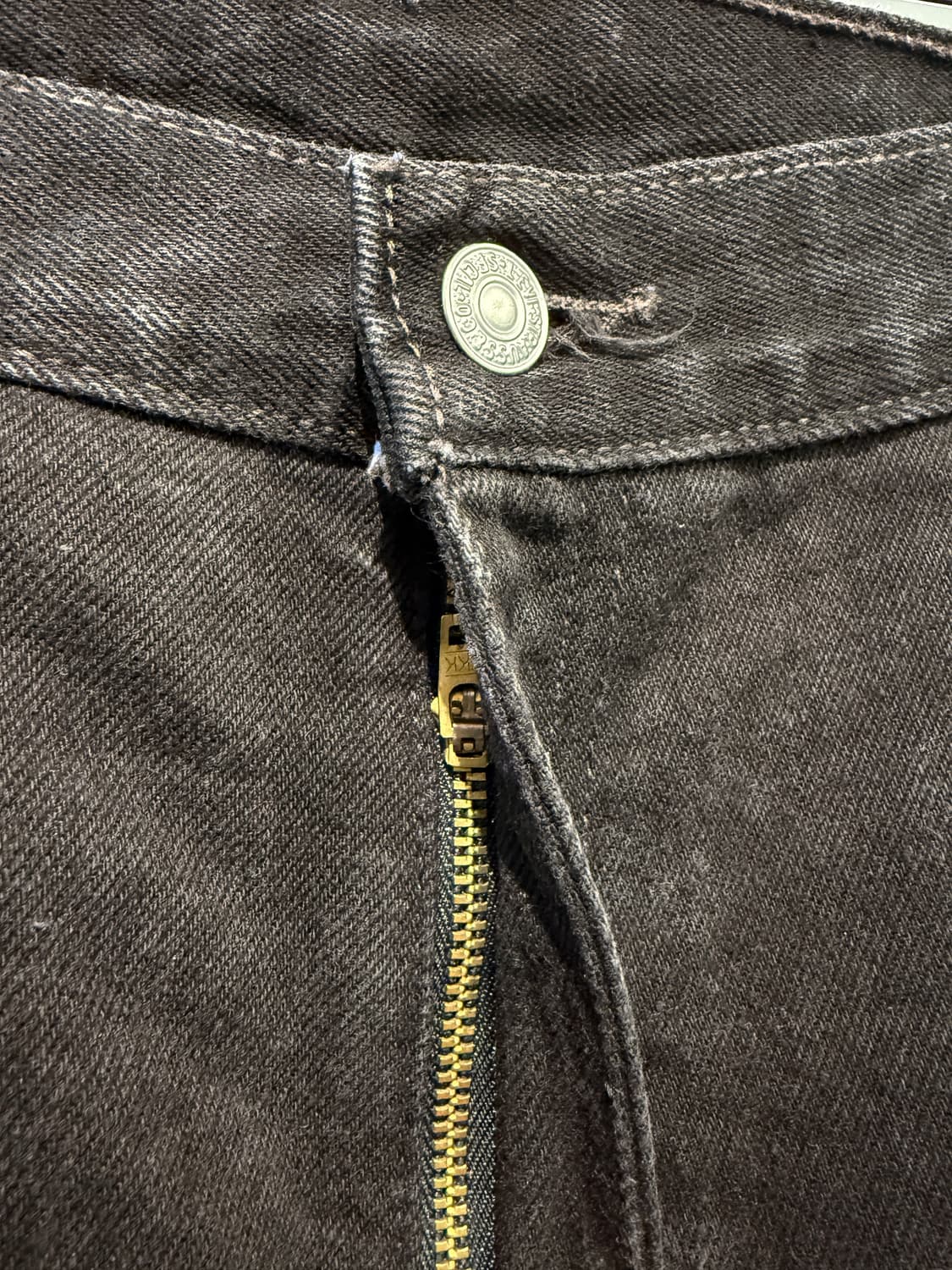 리바이스 512 흑청 36/32 지퍼플라이 상품이미지4