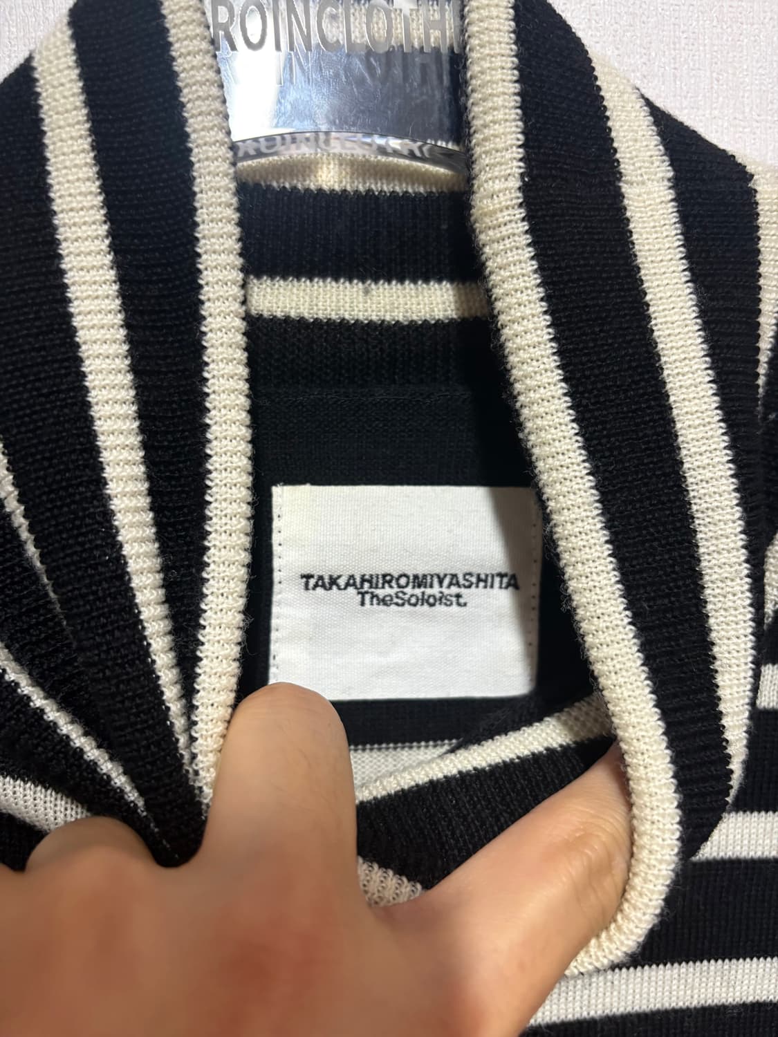 [50] The Soloist Stripe Knit 상품이미지4