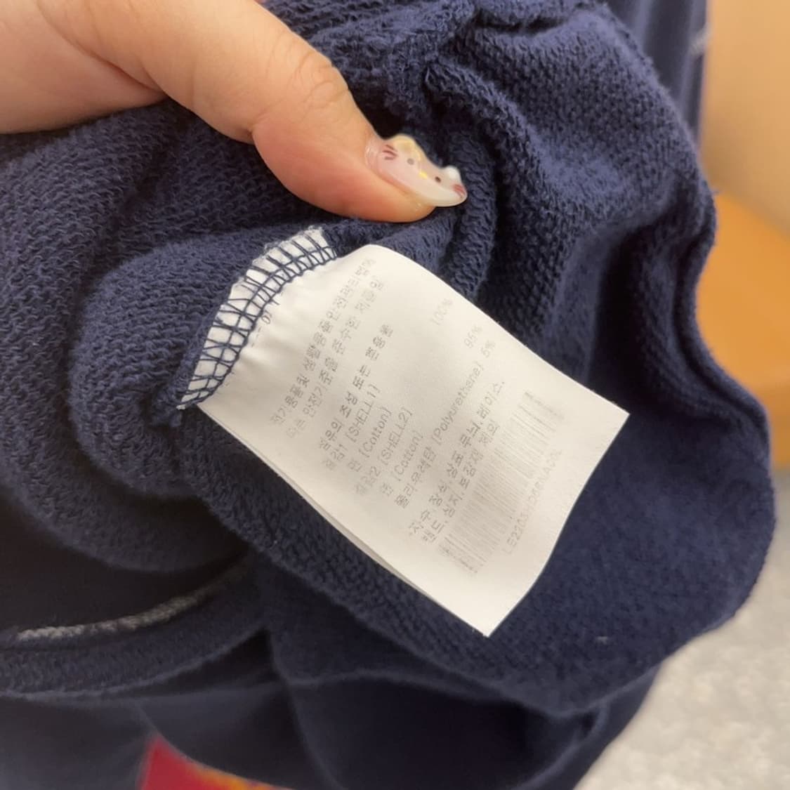 리 LEE 탑스티치 오버핏 후드티 105 C06318 상품이미지5