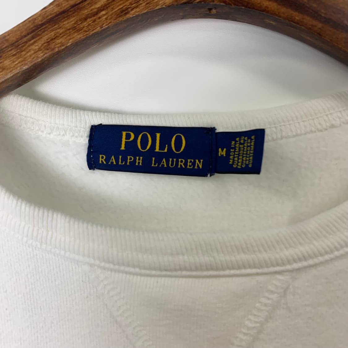폴로 랄프로렌 신형 화이트 맨투맨 상품이미지5