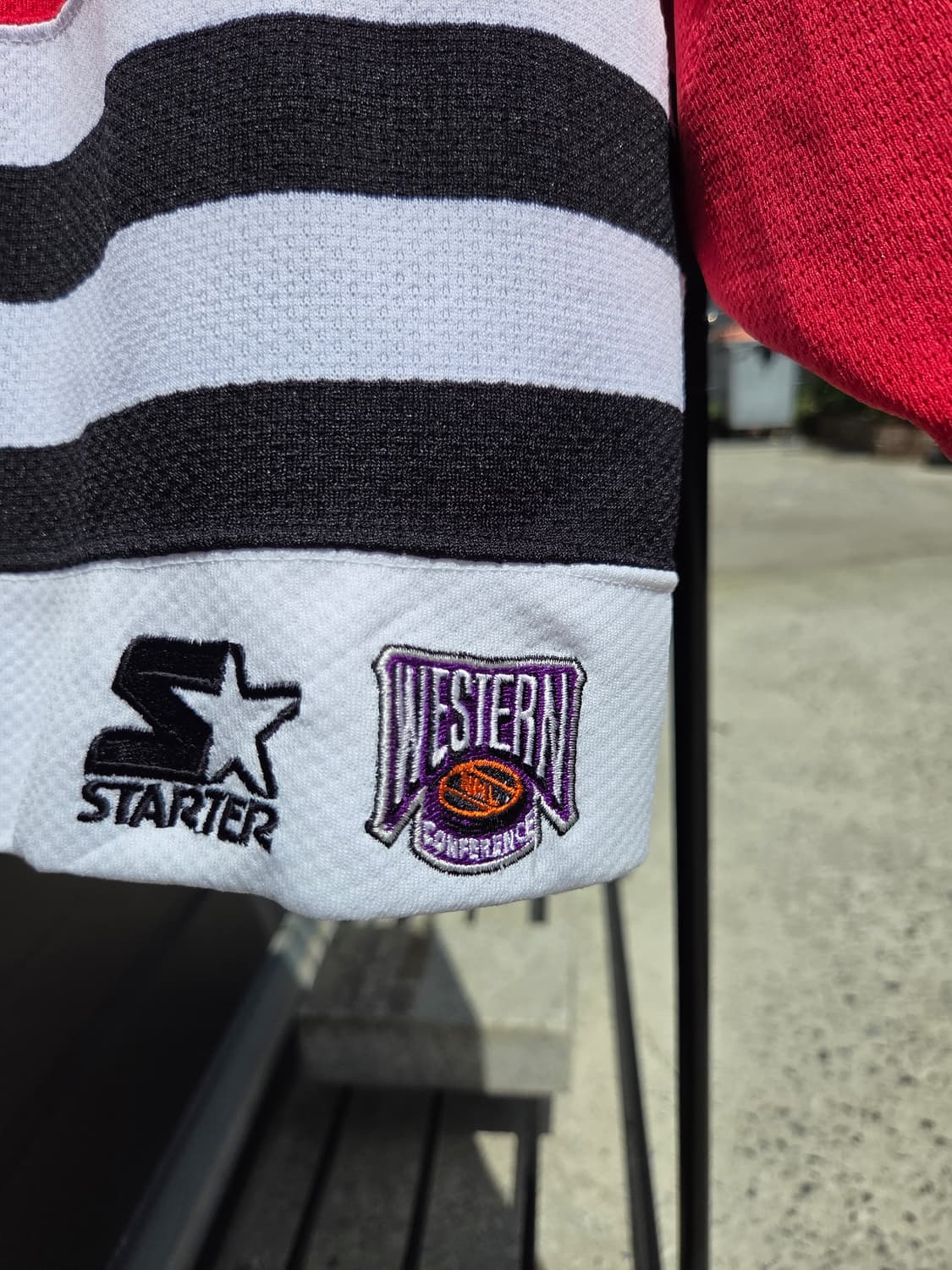 90s 스타터 NHL 시카고 블랙호크스 크리스첼리오스 레플리카저지 상품이미지4