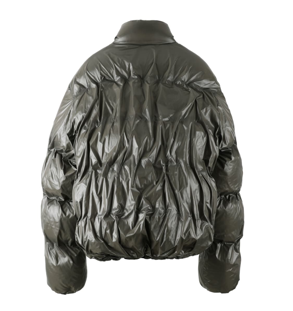 post archive faction 5.1 다운자켓 메탈릭그린 상품이미지2