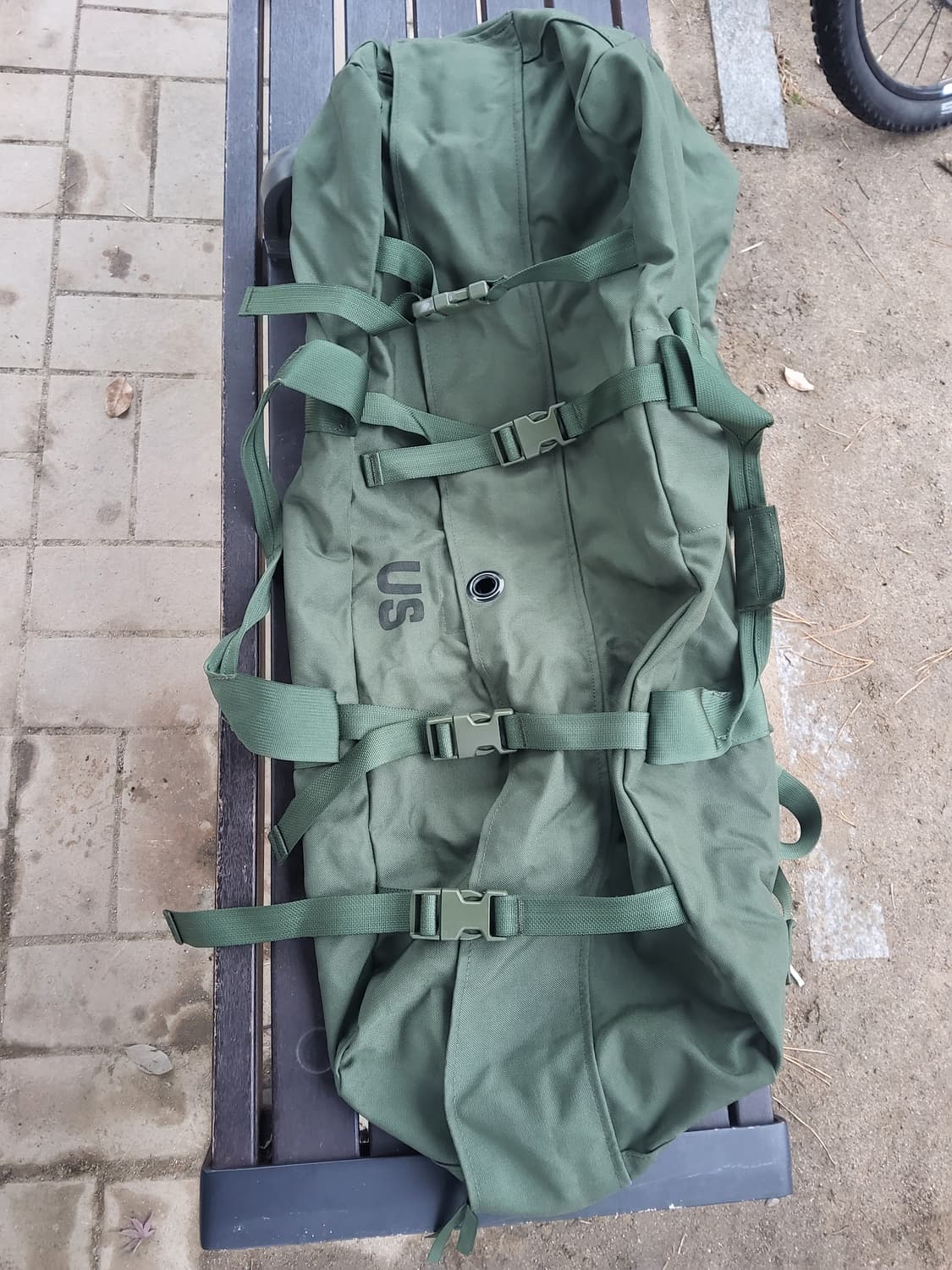 미군정품 신형더블백 신품급  상품이미지1