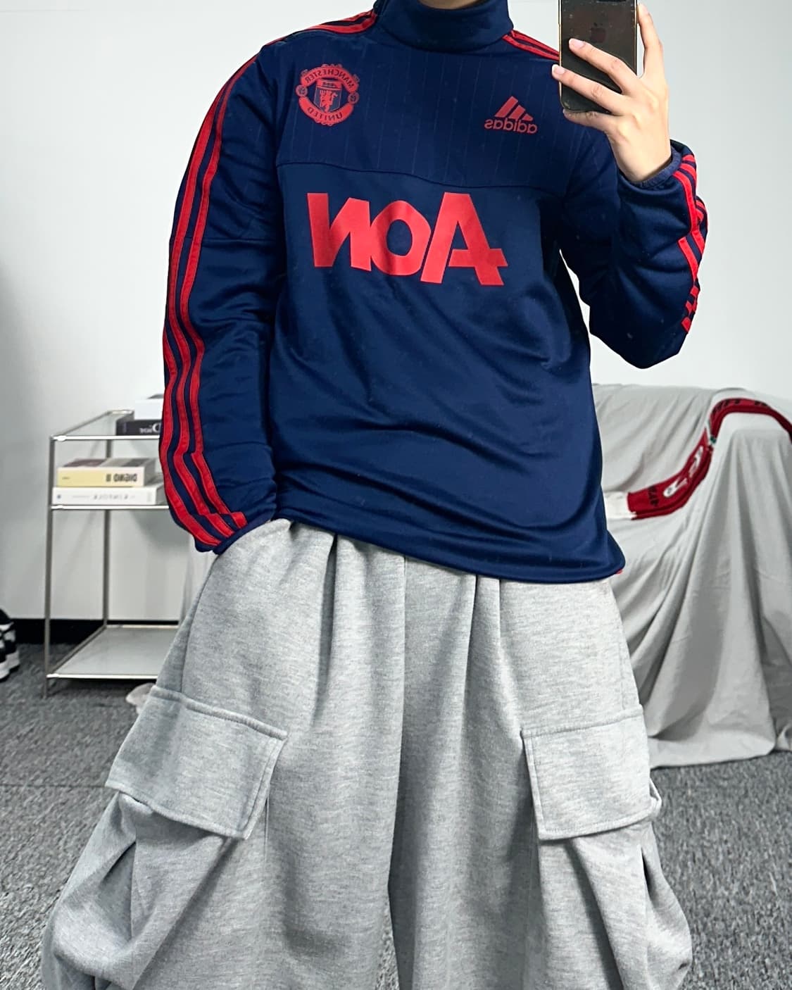 아디다스 15-16 맨체스터 유나이티드 드릴탑 M 상품이미지4