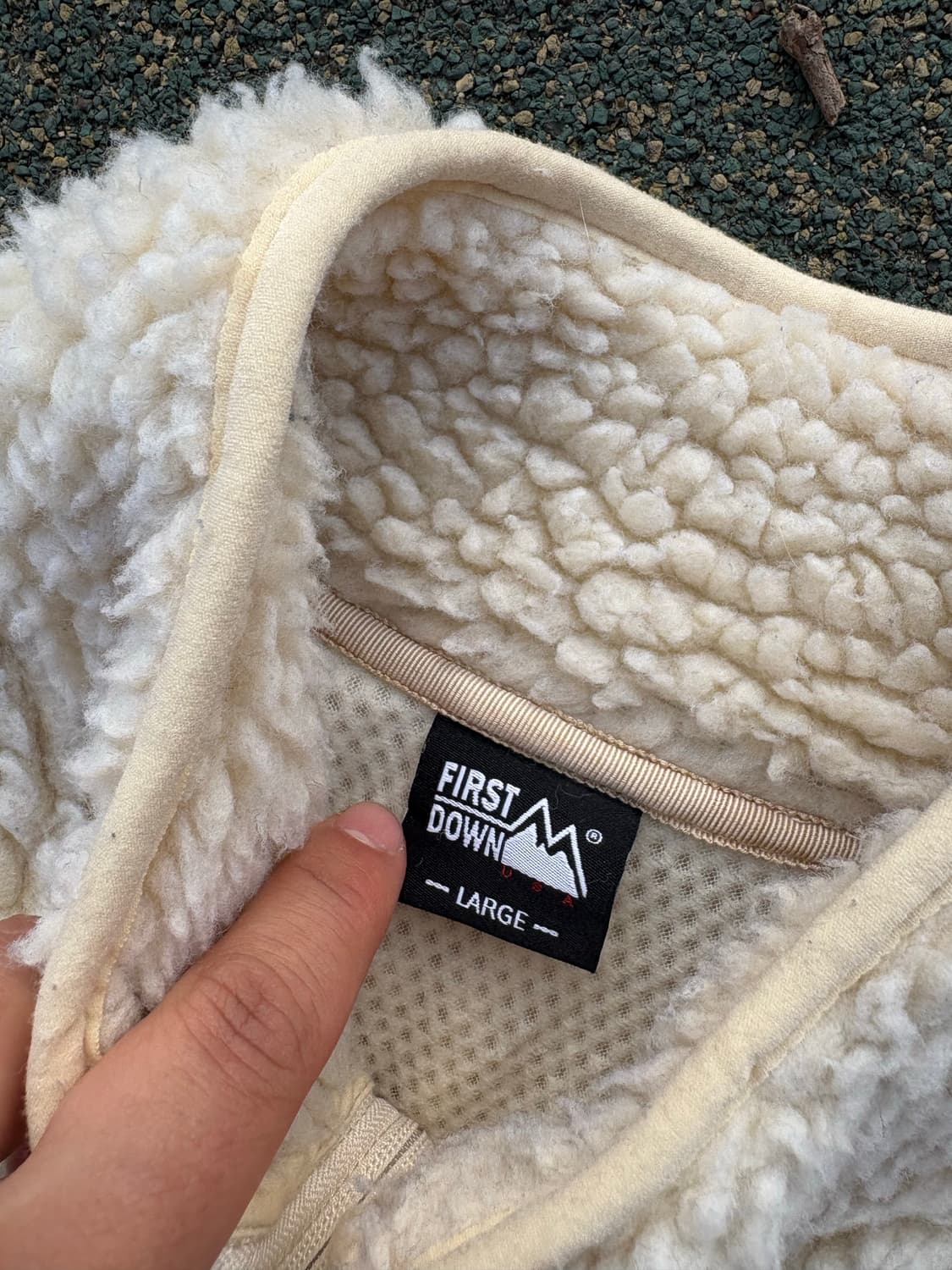 퍼스트 다운 후리스 2xl 상품이미지2