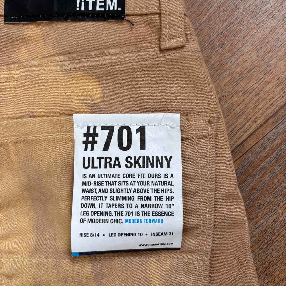 새제품 25 미국 아이템 데님 스키니진 슬림 실루엣 수입 정품 페인팅 상품이미지10