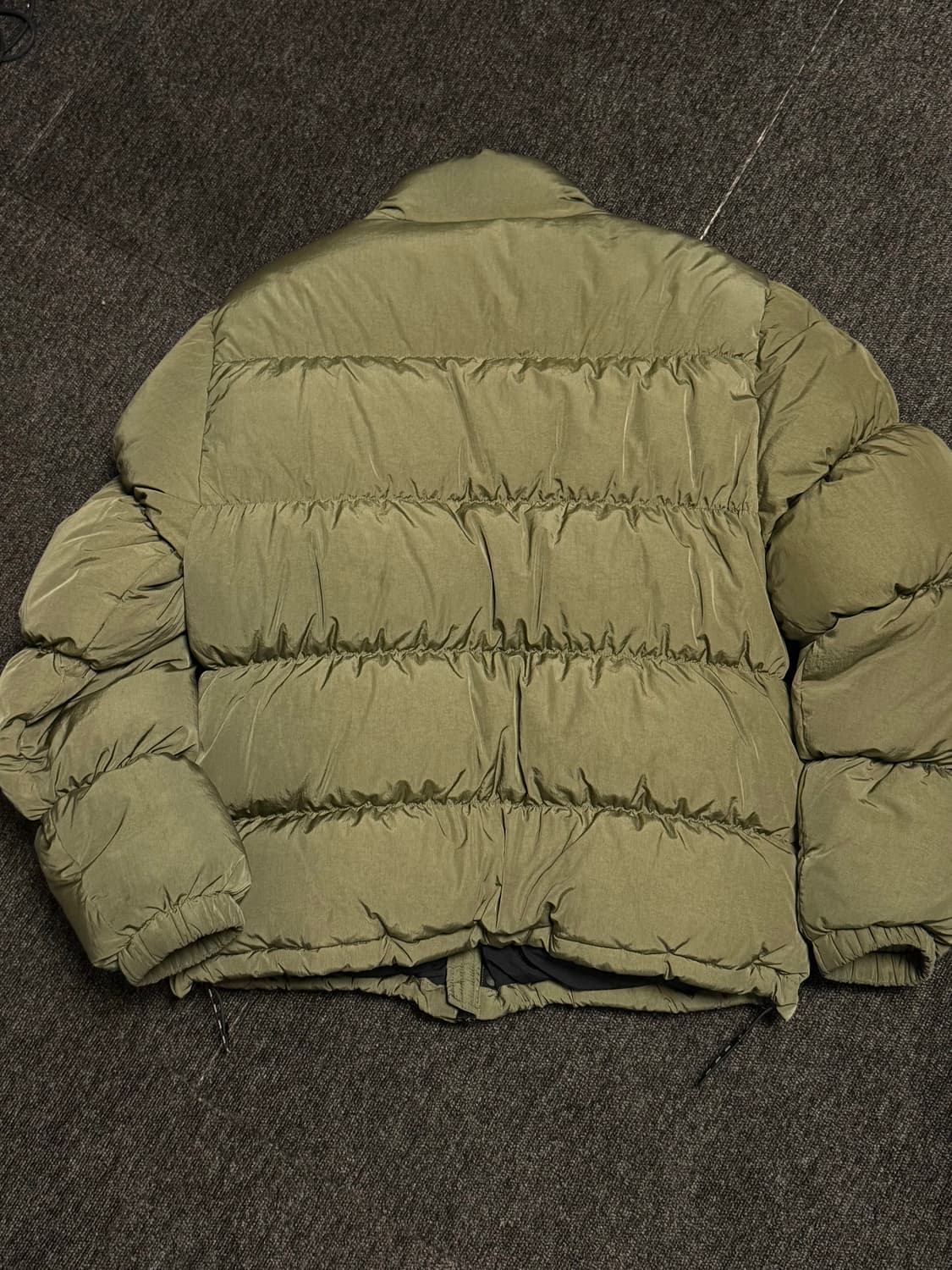 [M] 스투시 립스탑 다운 퍼퍼 자켓 올리브 - 22FW 상품이미지2