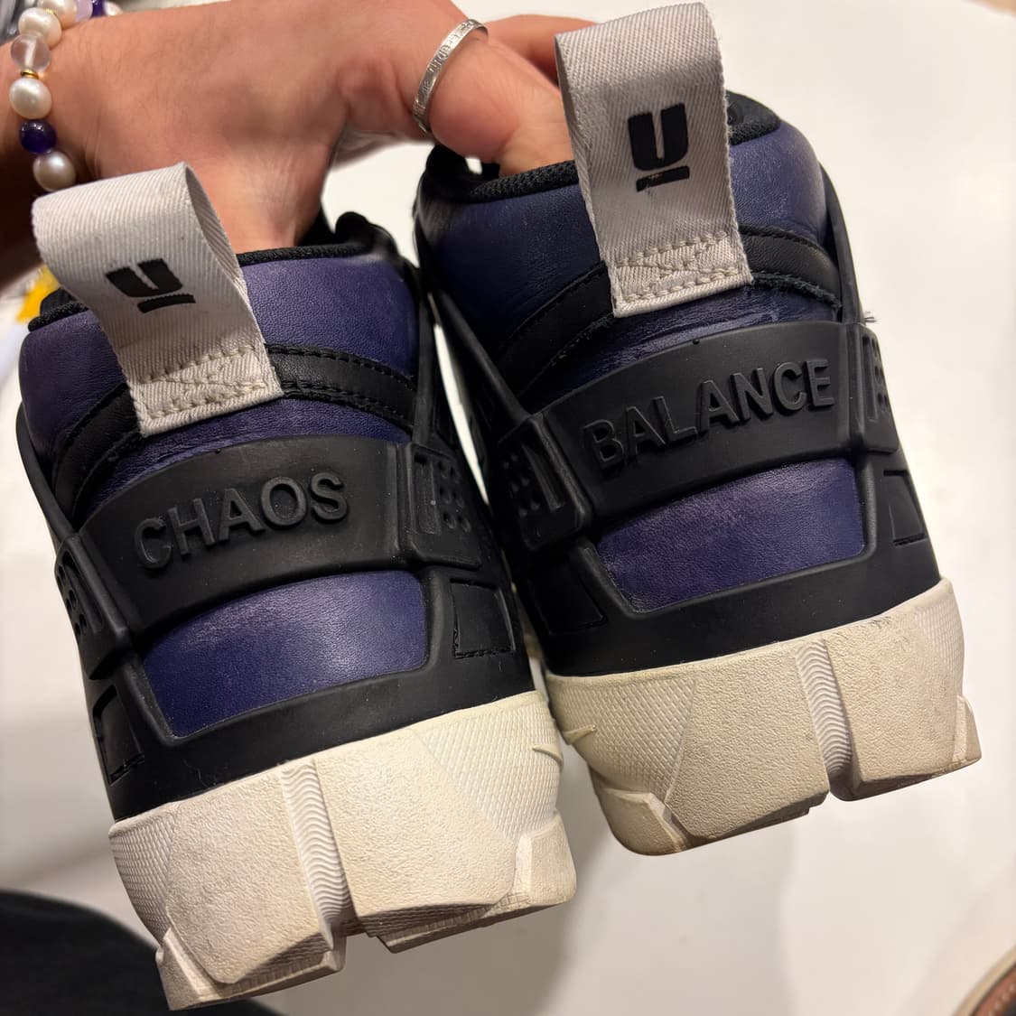 [260] 나이키 언더커버 정글덩크 하이탑 블랙/네이비 상품이미지6